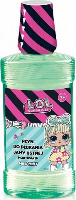 MGA Surprise 3+ plyn do płukania jamy ustnej Mild Mint 250ml 1