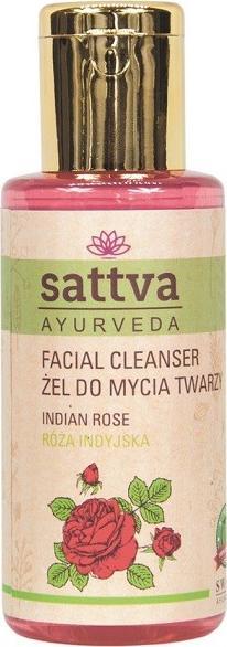 Sattva SATTVA_Ayurveda Facial Cleanser żel do mycia twarzy Indian Rose 100ml 1