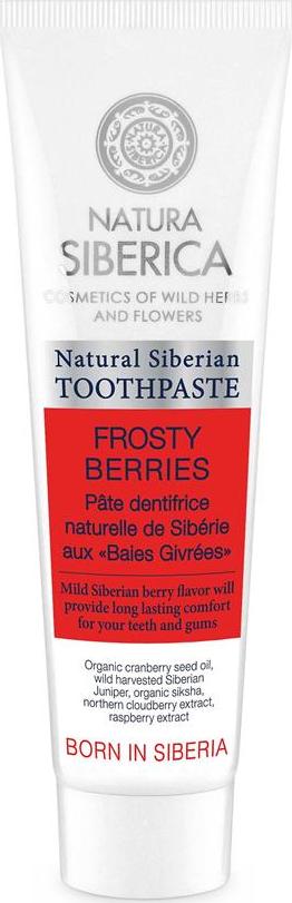 Natura Siberica SIBERICA PROFESSIONAL_Natural Siberian Toothpaste Frosty Berries naturalna syberyjska pasta do zębów Mroźne Jagody 100g 1