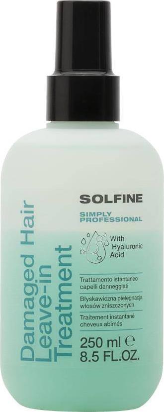 Solfine SOLFINE_Care Damaged Hair Treatment kuracja do włosów zniszczonych bez spłukiwania 250ml 1
