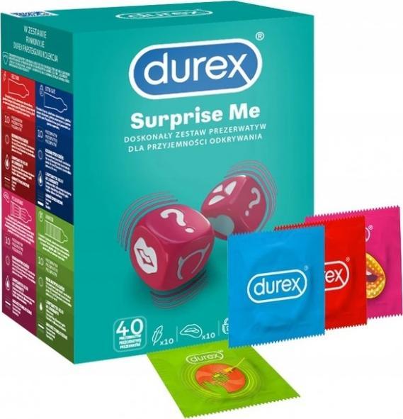 Prezerwatywy Durex Surprise Me