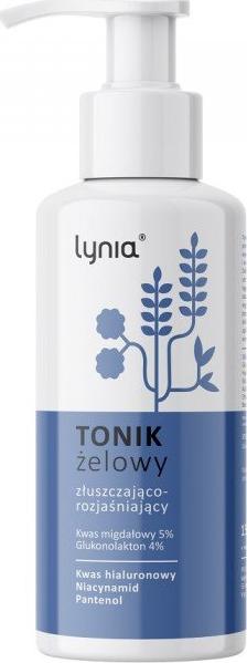 Lynia LYNIA_Tonik żelowy złuszczająco-rozjaśniający z Kwasem Migdałowym 150ml 1