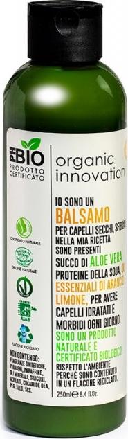 Organic Innovation ORGANIC INNOVATION_Naturalna odżywka nawilżająco-regenerująca z proteinami do włosów suchych i zniszczonych 250ml 1