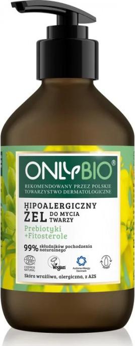 Only Bio ONLYBIO_Hipoalergiczny żel do mycia twarzy Prebiotyki i Oleje 250ml 1