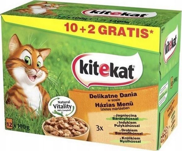 Kitekat Karma KiteKat Delikatne dania w sosie 100gx12 1