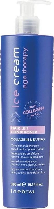 Inebrya INEBRYA_Ice Cream Age Therapy Hair Lift Conditioner odbudowująca odżywka z kolagenem i szafirem 300ml 1