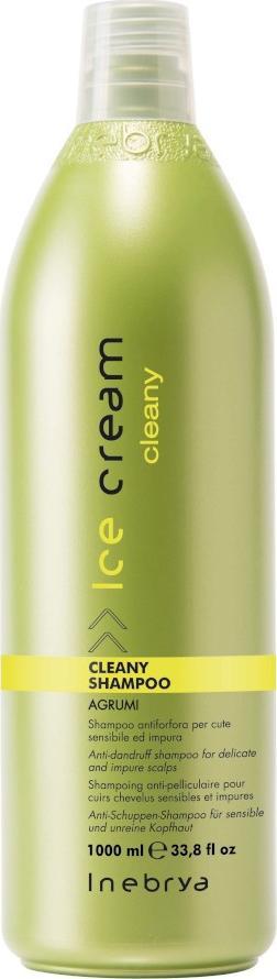 Inebrya INEBRYA_Ice Cream Cleany Shampoo szampon przeciwłupieżowy z ekstraktem z cytryny i pomarańczy 1000ml 1