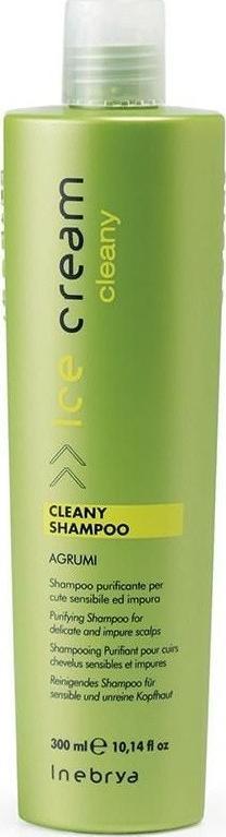 Inebrya INEBRYA_Ice Cream Cleany Shampoo szampon przeciwłupieżowy z ekstraktem z cytryny i pomarańczy 300ml 1