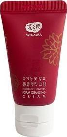 Whamisa WHAMISA_Organic Flowers Foam Cleansing Cream naturalna pianka oczyszczająca 20ml 1