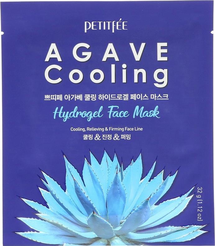 Petitfee Agave Cooling Hydrogel Face Mask hydrożelowa maska do twarzy 32g 1