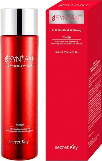Secret Key SECRET KEY_Syn-Ake Anti Wrinkle Whitening Toner tonik przeciwzmarszczkowy o dodatkowym działaniu przeciw przebarwieniom 150ml 1