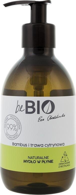 BeBio BE BIO_Ewa Chodakowska naturalne mydło w płynie Bambus i Trawa Cytrynowa 300ml 1