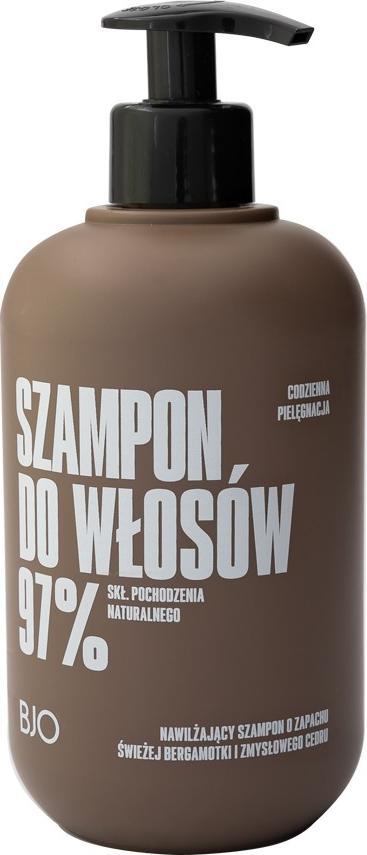 Bjo BJO_Nawilżający szampon do włosów suchych Bergamotka &amp; Cedr 500ml 1