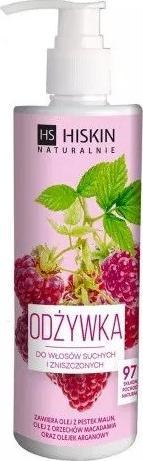 HiSkin HISKIN_Naturalnie odżywka do włosów suchych i zniszczonych Malina 300ml 1