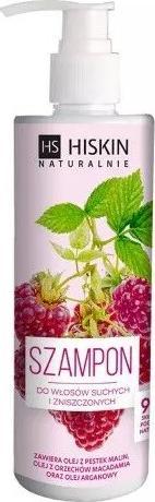HiSkin HISKIN_Naturalnie szampon do włosów suchych i zniszczonych Malina 300ml 1