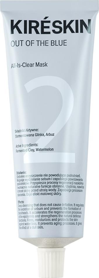KireSkin KIRE SKIN_Out Of The Blue All-Is-Clear Mask maska do cery trądzikowej 75ml 1