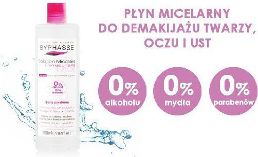 Instituto Espanol Byphasse Płyn micelarny do demakijażu twarzy, oczu i ust 500ml 1