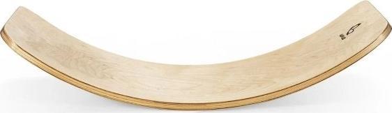 Costway Deska do ćwiczenia równowagi z drewna brzozowego do 300 kg 1