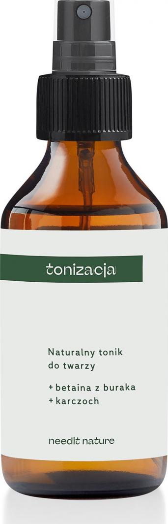 Needit nature Naturalny tonik do twarzy Betaina z buraka Karczoch 100 ml 1