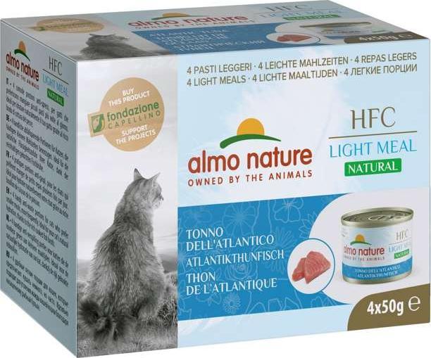Almo Nature HFC Natural Light Meal tuńczyk atlantycki 4x50g 1