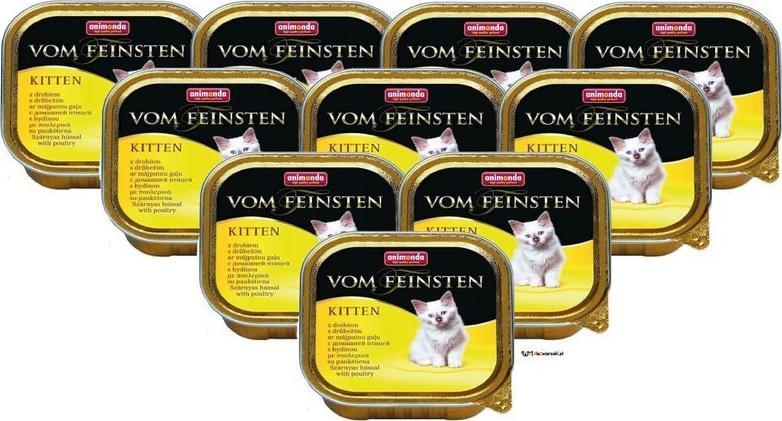 Animonda Animonda VOM FEINSTEN Kitten Drób 16x100g 1
