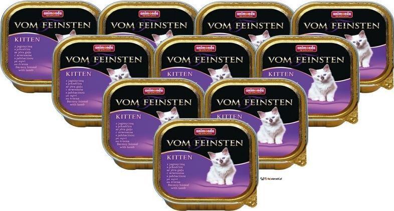 Animonda Animonda VOM FEINSTEN KITTEN Jagnięcina 16x100g 1