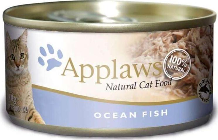 Applaws Cat Tin makrela i tuńczyk filet 70g 1