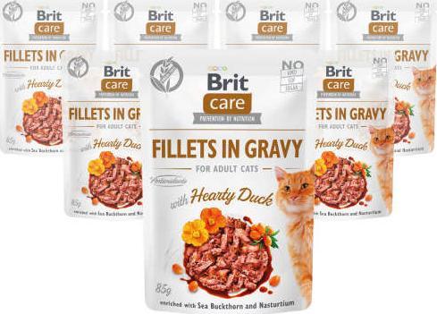 Brit Brit Care Cat z kaczką 12x85g 1