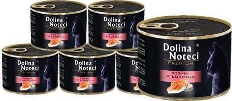 Dolina Noteci Dolina Noteci Premium Bogata w Łososia 12x185g 1