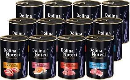 Dolina Noteci Dolina Noteci Premium dla kota MIX smaków 12x400g 1