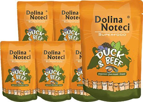 Dolina Noteci Dolina Noteci Superfood kaczka i wołowina 10x85g 1