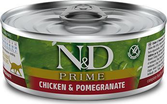 Farmina Farmina N&D Kot Prime Kurczak i Granat 80g 1