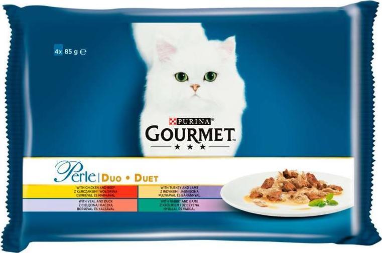 Gourmet Gourmet Perle Duo Duet 4x85g 1