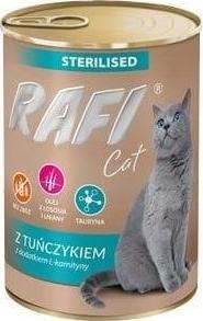 Rafi Rafi Cat 400g STERILISED z Tuńczykiem 1
