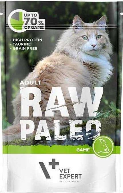 Raw Paleo Vet Expert Raw Paleo Adult z dziczyzną 100g 1