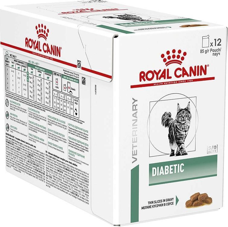 Royal Canin Royal Canin Veterinary Diet Diabetic 12x85g 1