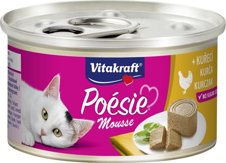 Vitakraft Vitakraft Poesie kurczak w musie 85g 1