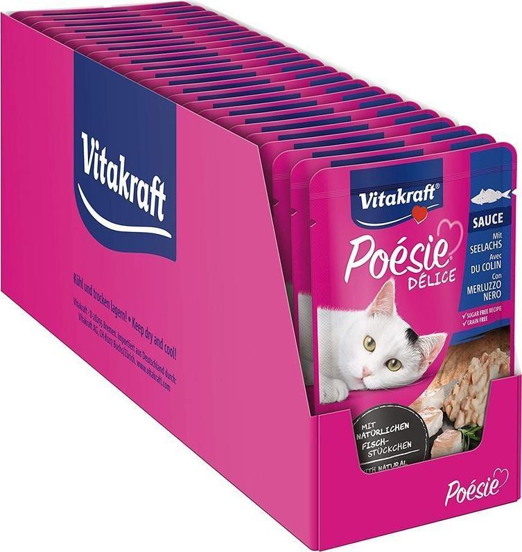 Vitakraft Vitakraft Poesie 85g DELI Czerniak w sosie 23x85g 1