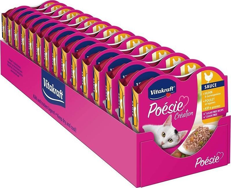 Vitakraft Vitakraft Poesie SAUCE Kurczak w sosie 15x85g 1