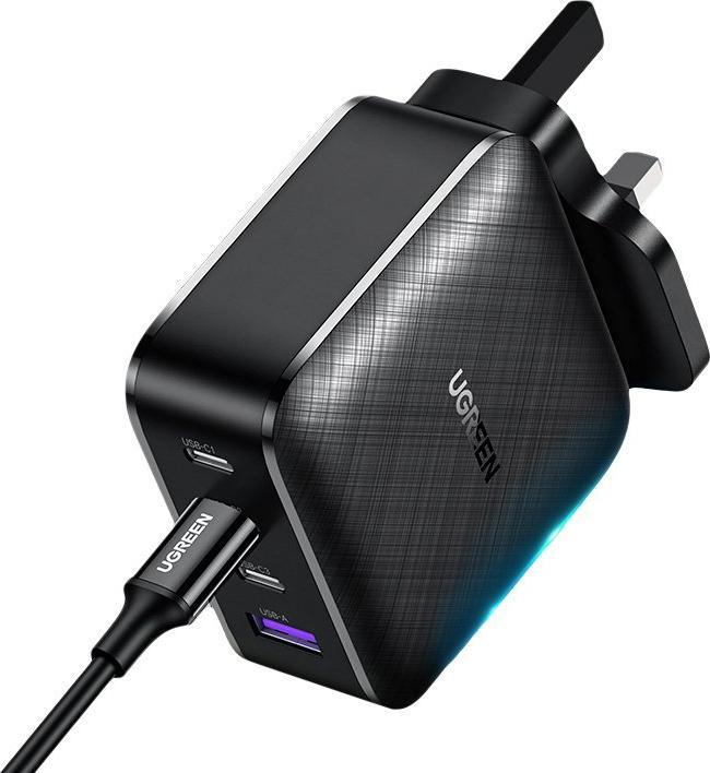 Ładowarka Ugreen CD224 1x USB-A 3x USB-C  (6957303878192) 1