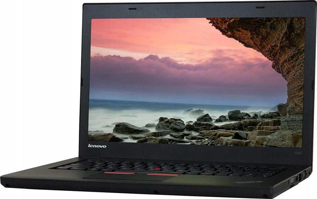 Laptop Lenovo Lenovo ThinkPad T450 Core i5 5200u (5-gen.) 2,2 GHz / 4 GB / 240 SSD / 14" / Win 10 Prof. (Update) /Klasa A- 1