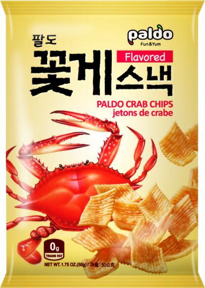 Paldo Chipsy krabowe 50g - Paldo 1