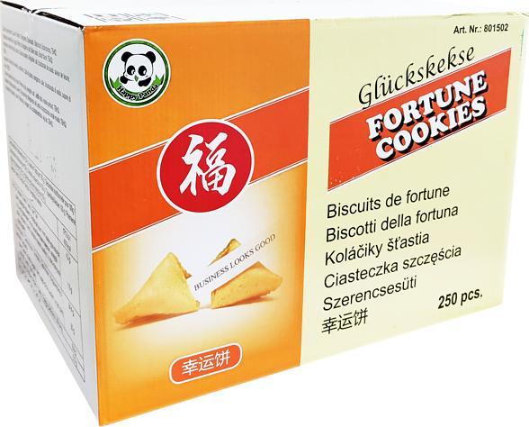 Happy Panda Ciasteczka szczęścia z wróżbą 250 szt. - Happy Panda 1