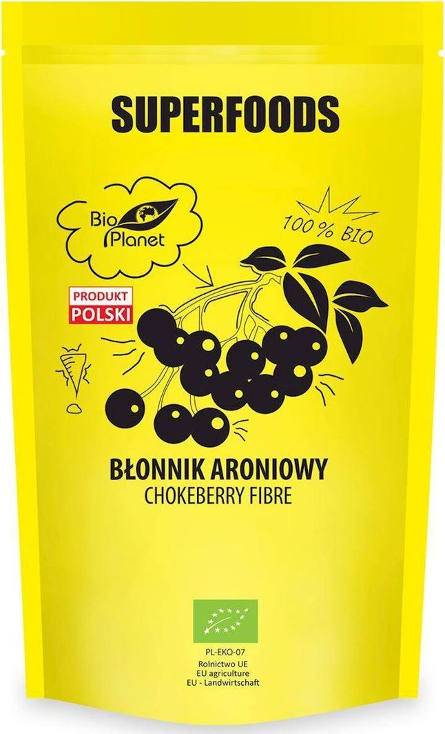 Bio Planet BŁONNIK ARONIOWY BIO 150 g - BIO PLANET 1