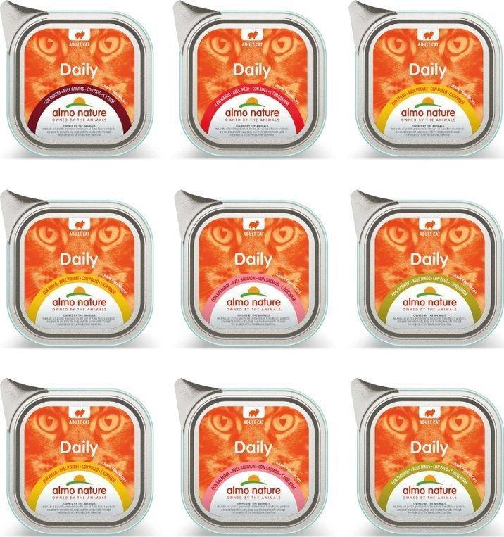 Almo Nature Almo Nature Daily MIX dla kota 14x100g 1