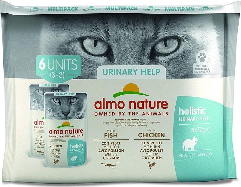 Almo Nature Almo Nature Multipack 6x70g Urinary Support 1