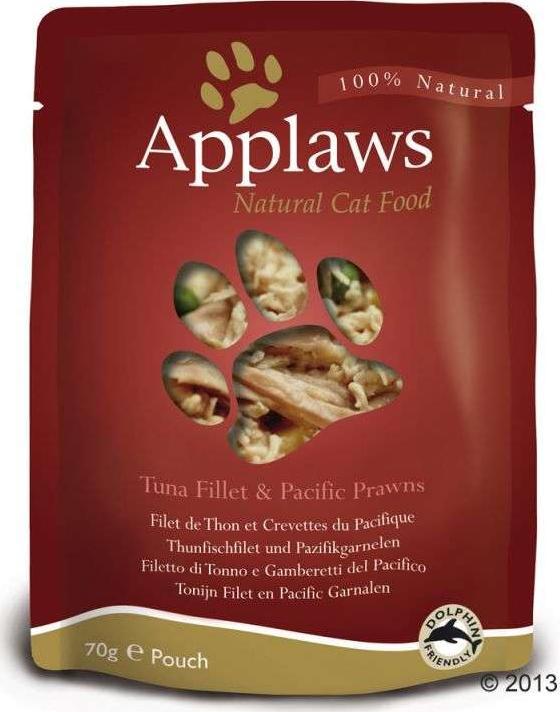 Applaws Applaws Cat Pouch Tuna Fillet & Pacific Prawns 70g 1