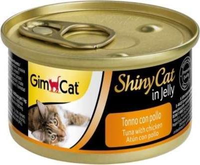 Gimpet GIMCAT ShinyCat In Jelly Tuna&Chicken 70g 1