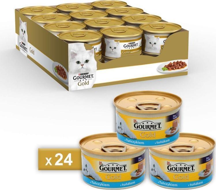 Gourmet Gourmet Gold mus z tuńczykiem 24x85g 1