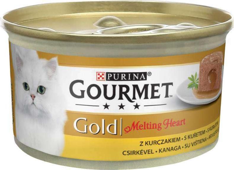 Gourmet Gourmet Gold Melting Heart kurczak 85g 1